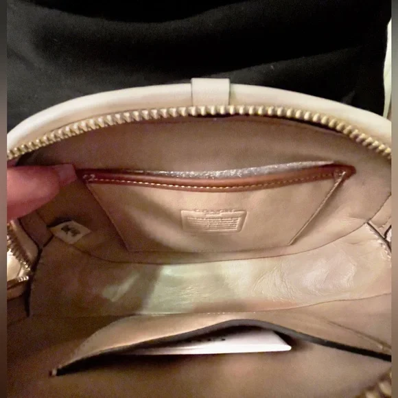 💎RARE NWT AUTHENTIC COACH Signature Jacquard Small Camera Bag💎 - Picture 6 of 16